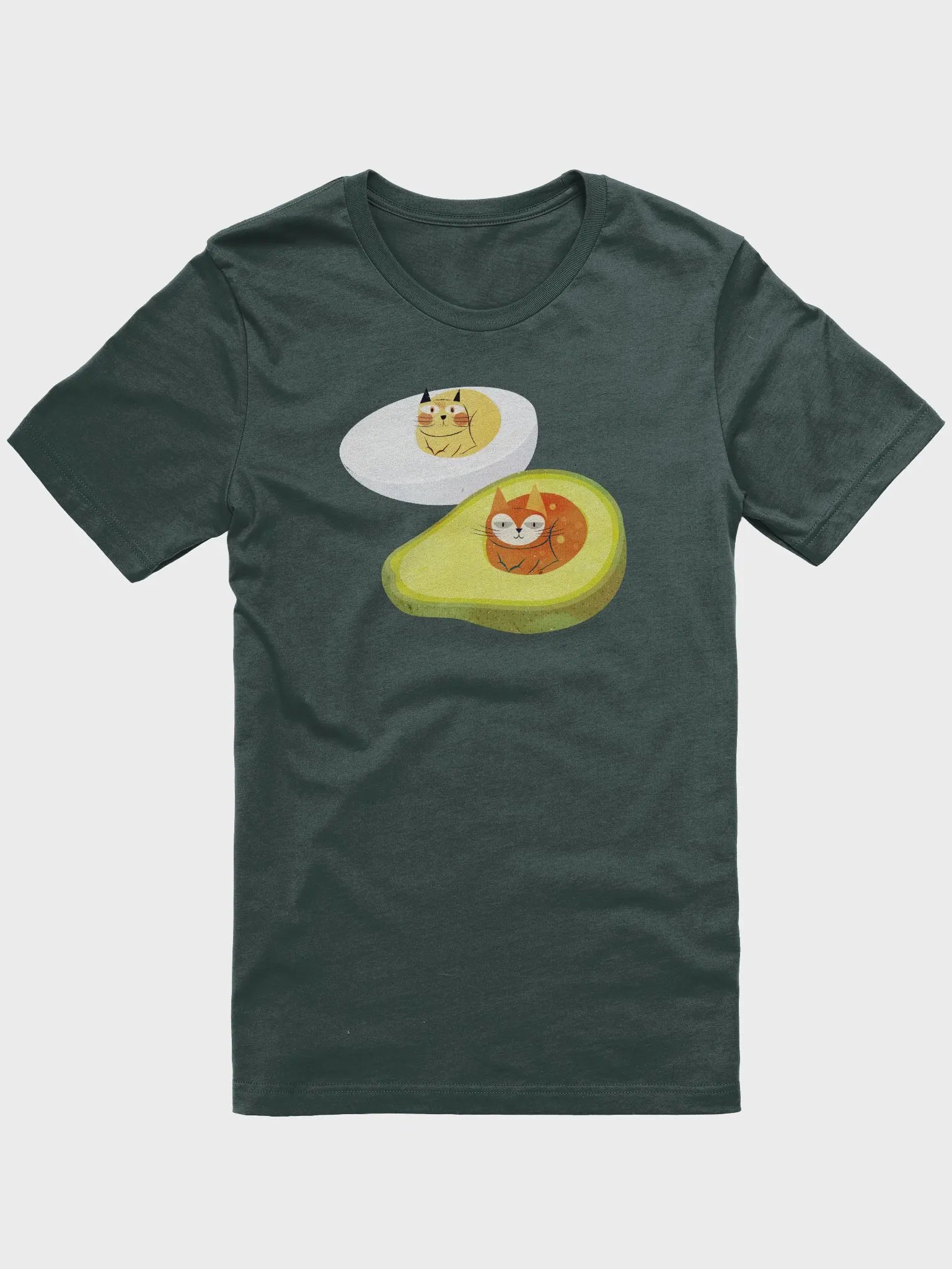 Avocado & Egg Lightweight Unisex T-Shirt product image (1)