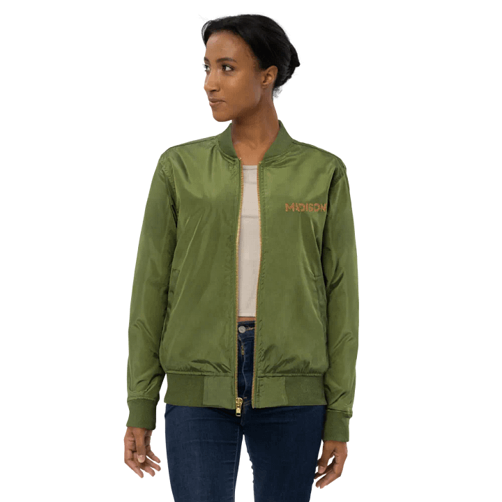 Threadfast Apparel Premium Bomber Jacket - Font Style (10) product image (1)