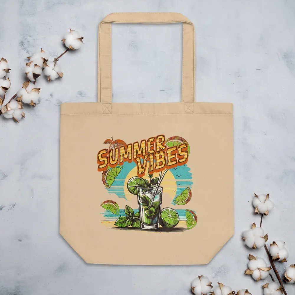 Summer Vibes Eco-Friendly Tote Bag product image (3)