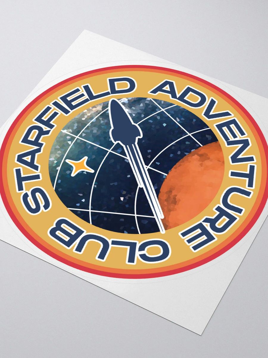Starfield Adventure Club Kiss Cut Sticker product image (3)