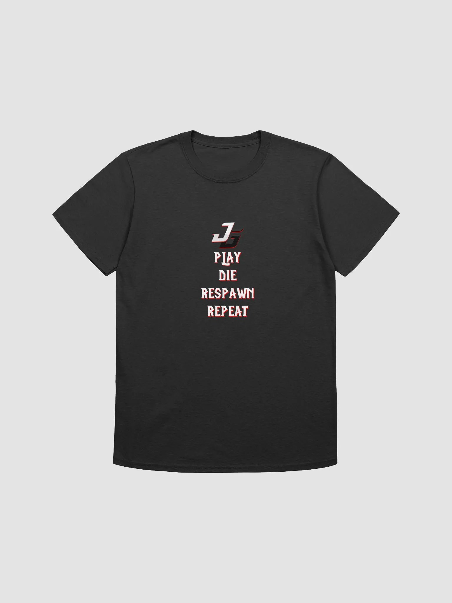 JG Red "Play Die Respawn Repeat" product image (2)