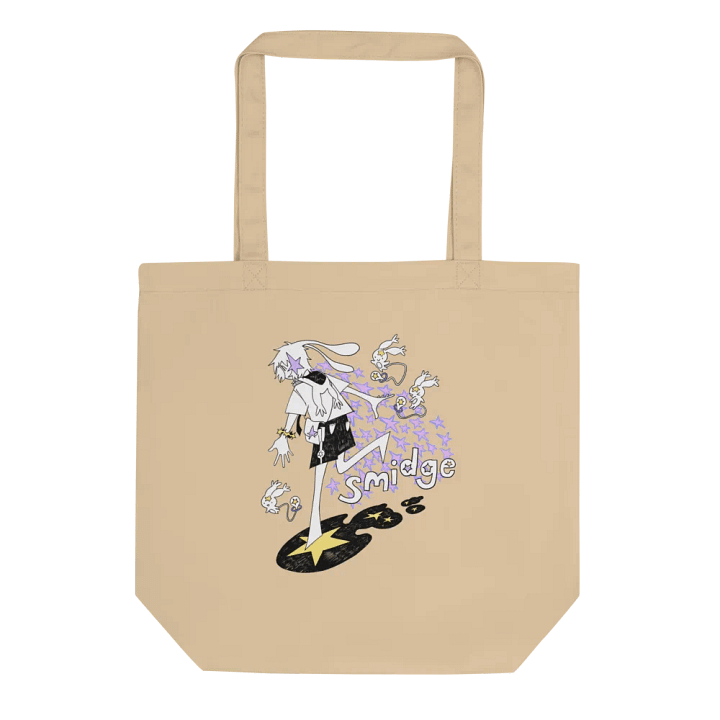 smidge x slowy print tote bag product image (1)