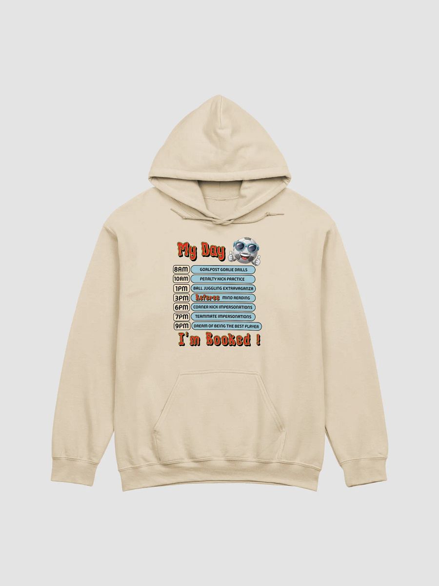 My Day Soccer Schedule Hoodie product image (19)