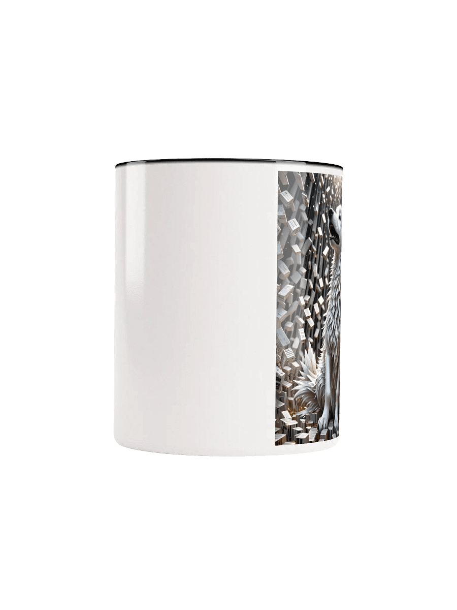 Surreal Wolf Ceramic Mug product image (10)