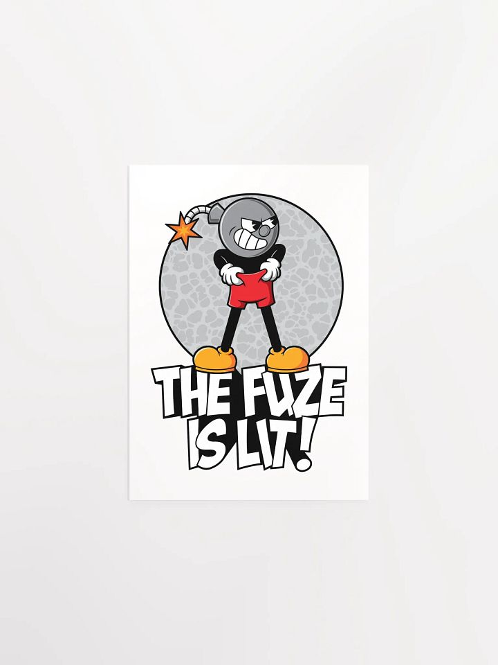 The Fuze is Lit – Activist Retro Protest Poster product image (3)