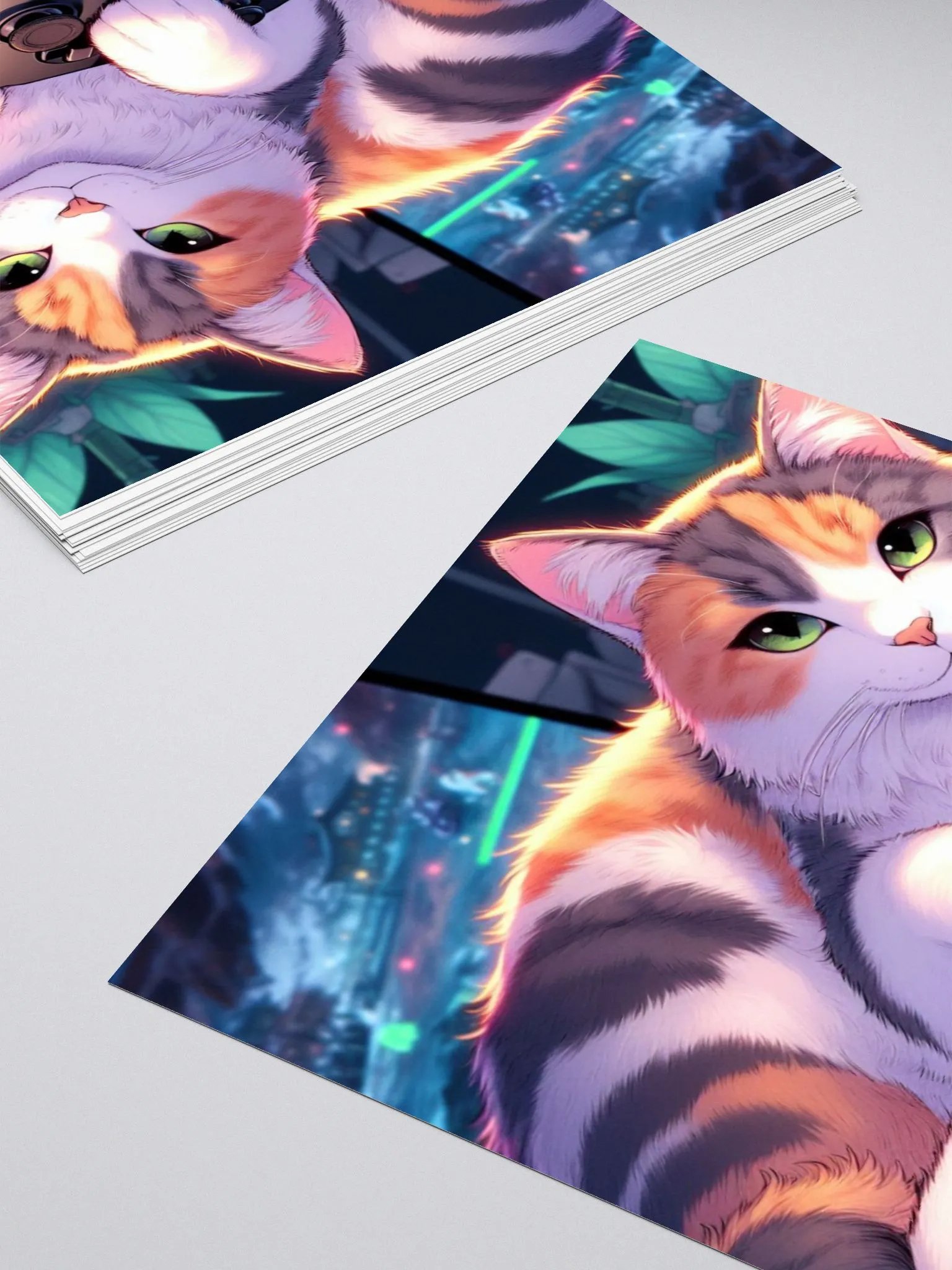 Game Cat Kiss Cut Stickers product image (4)