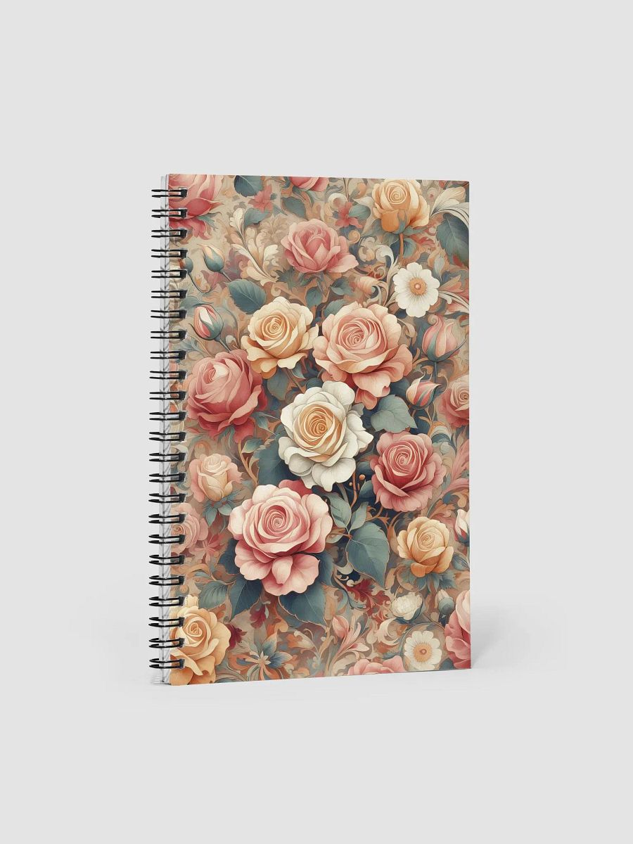Royal Floral Spiral Notebook product image (1)