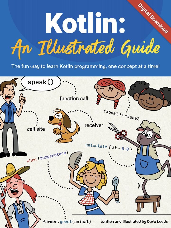 Kotlin: An Illustrated Guide product image (1)