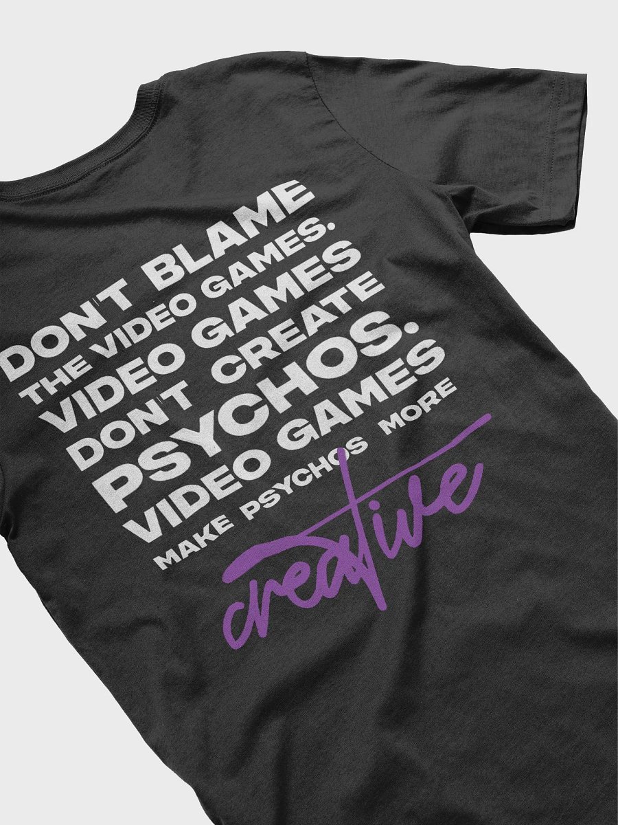 Creative Psycho - Black Tee product image (5)
