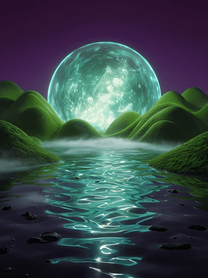 Celestial Glow Framed Poster product image (1)