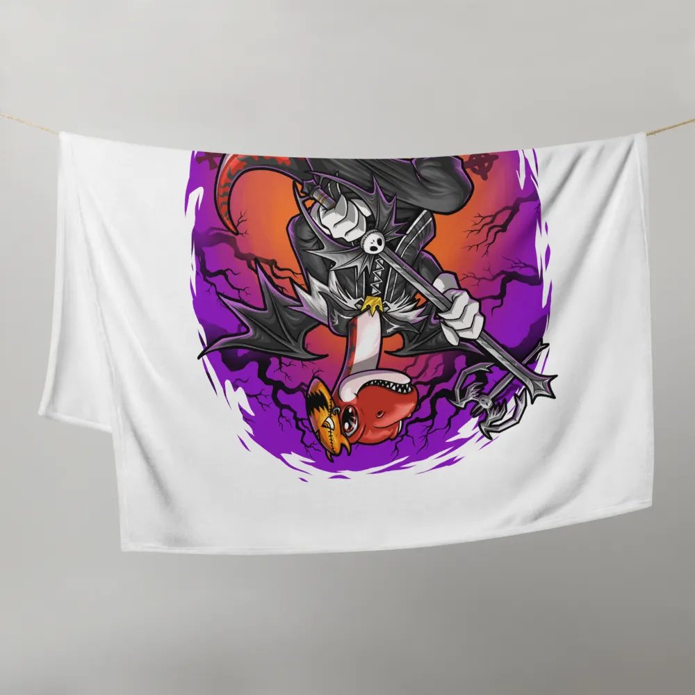 Halloween Nessie Throw Blanket product image (9)