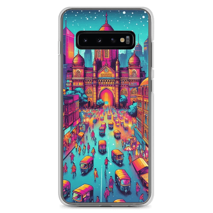 Urban Splendor Samsung® Case | AI Design Mumbai city India product image (8)