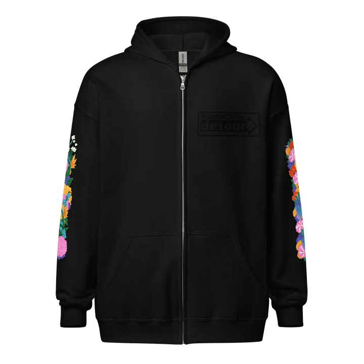 Life and Death Flowers Zip Up product image (1)