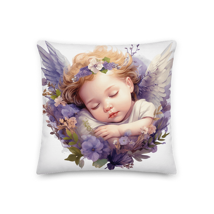 Baby Lavender Angel Cushion product image (1)