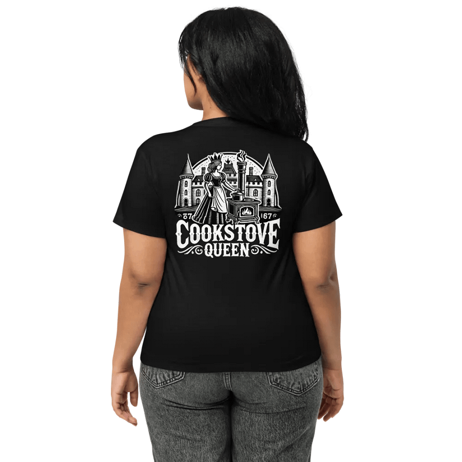 Cotton Heritage Women's High-Waisted Cookstove Queen Tee product image (10)