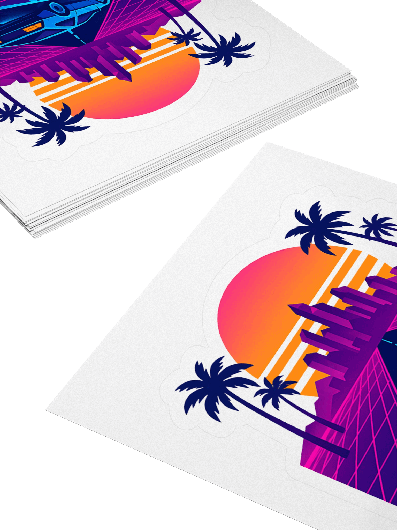 Sunset Drive Vinyl Stickers product image (4)