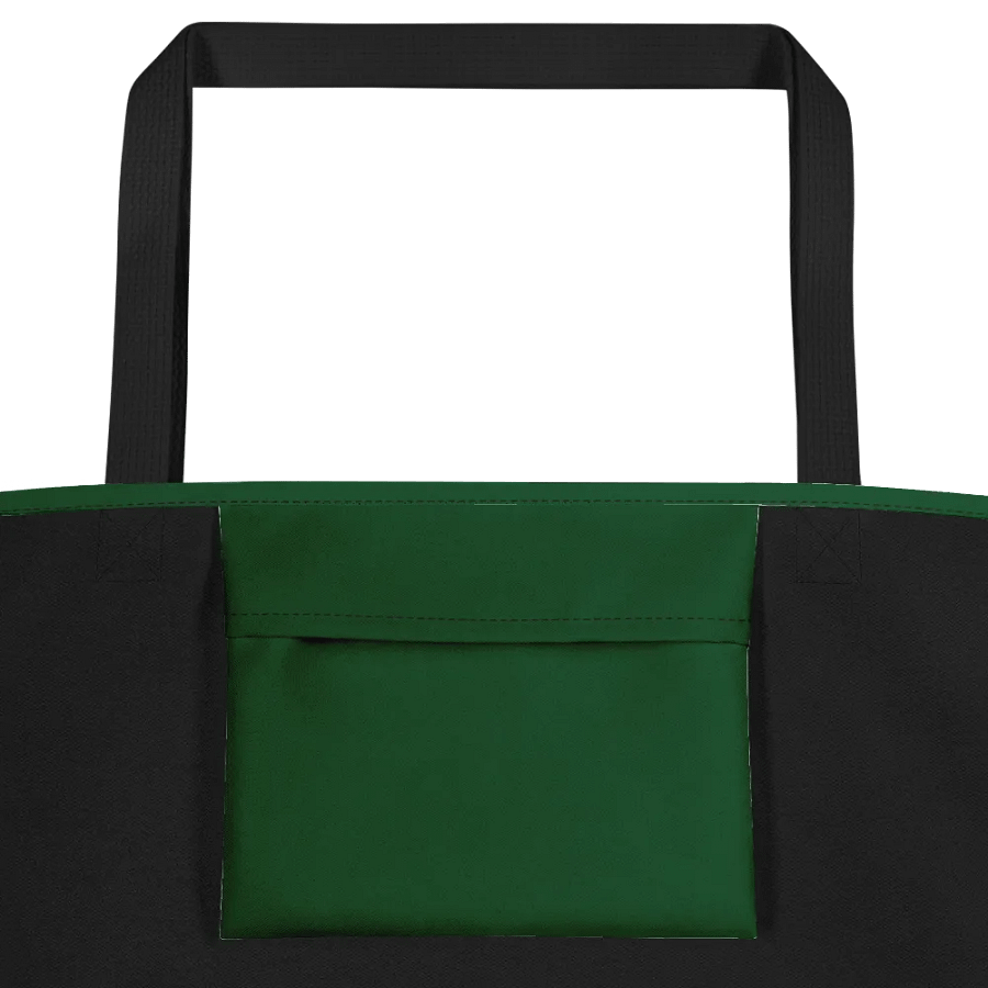 MERRY & BRIGHT Festive Wreath Large Tote Bag product image (3)