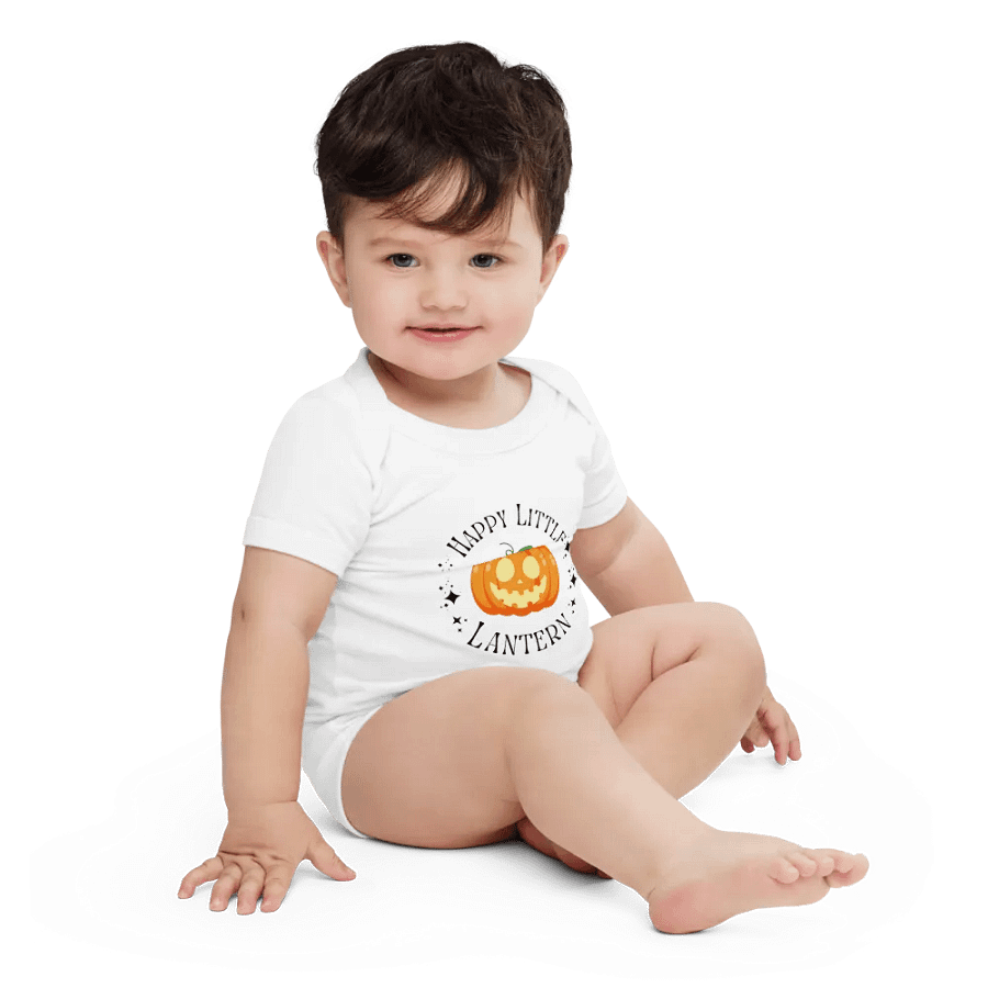Happy Little Lantern Bella+Canvas Baby Short Sleeve One Piece product image (5)