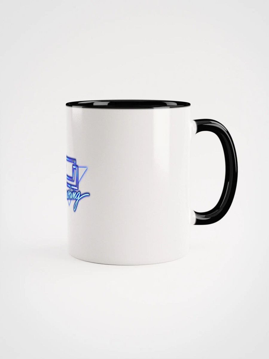 Neon Geometric Script Mug product image (2)