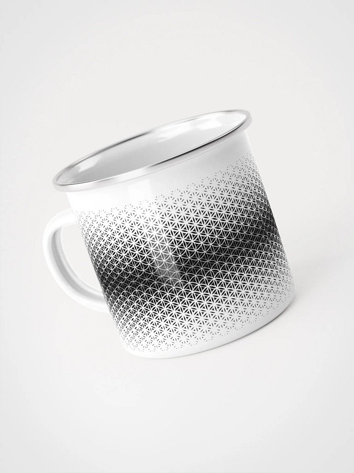 the 'abundance brew' enamel mug product image (1)