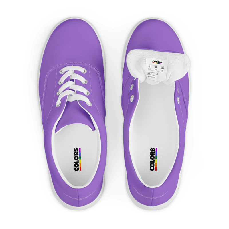 Women's Amethyst Lace-Up Canvas Shoes product image (5)