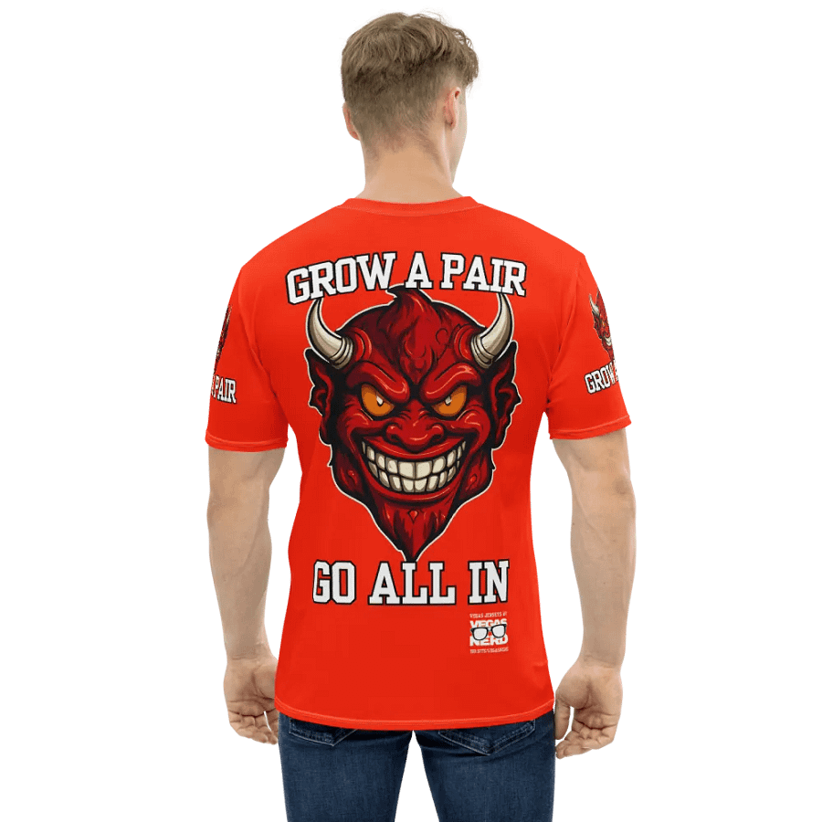 Grow A Pair - GO ALL IN AOP Polyester Tee product image (4)