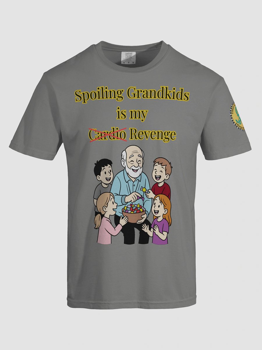 Spoiling Grandkids is my Cardio (Male) Comfort Colors Garment-Dyed Heavyweight T-Shirt Colors (3) product image (37)