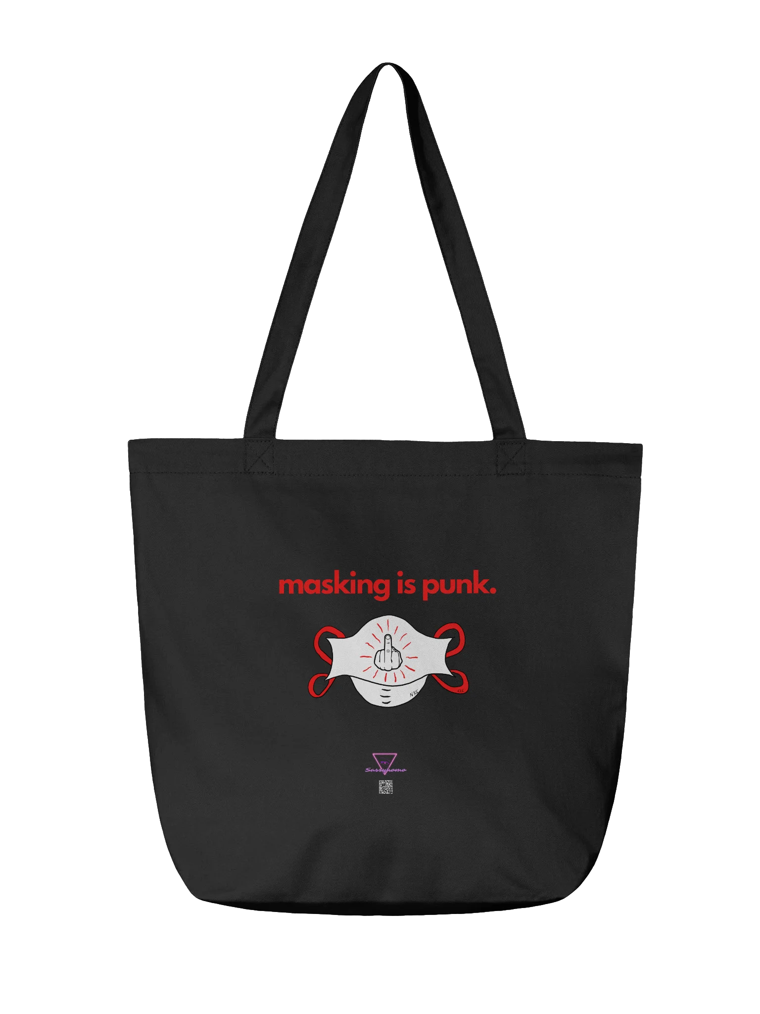 Masking Is Punk tote product image (2)