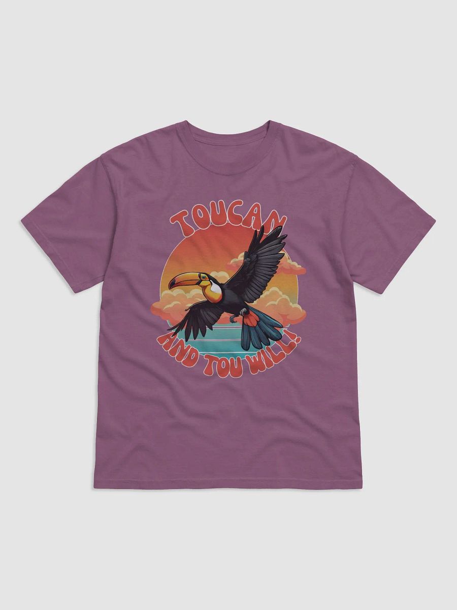 Toucan And Tou Will Inspirational Retro T-shirt product image (8)