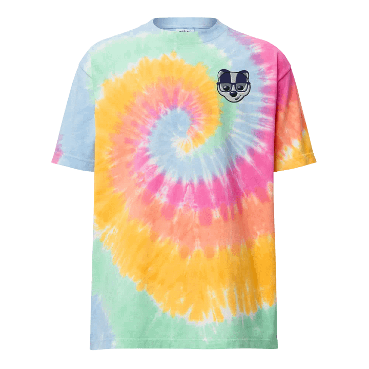 BadgerMakes Tie-Dye T-Shirt product image (1)