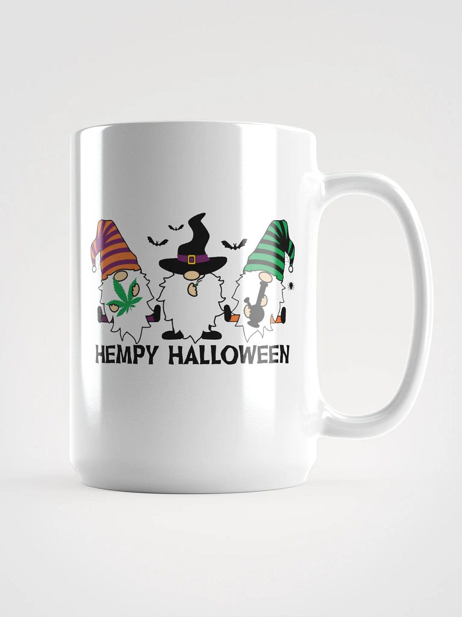 Hempy Halloween White Glossy Mug product image (1)