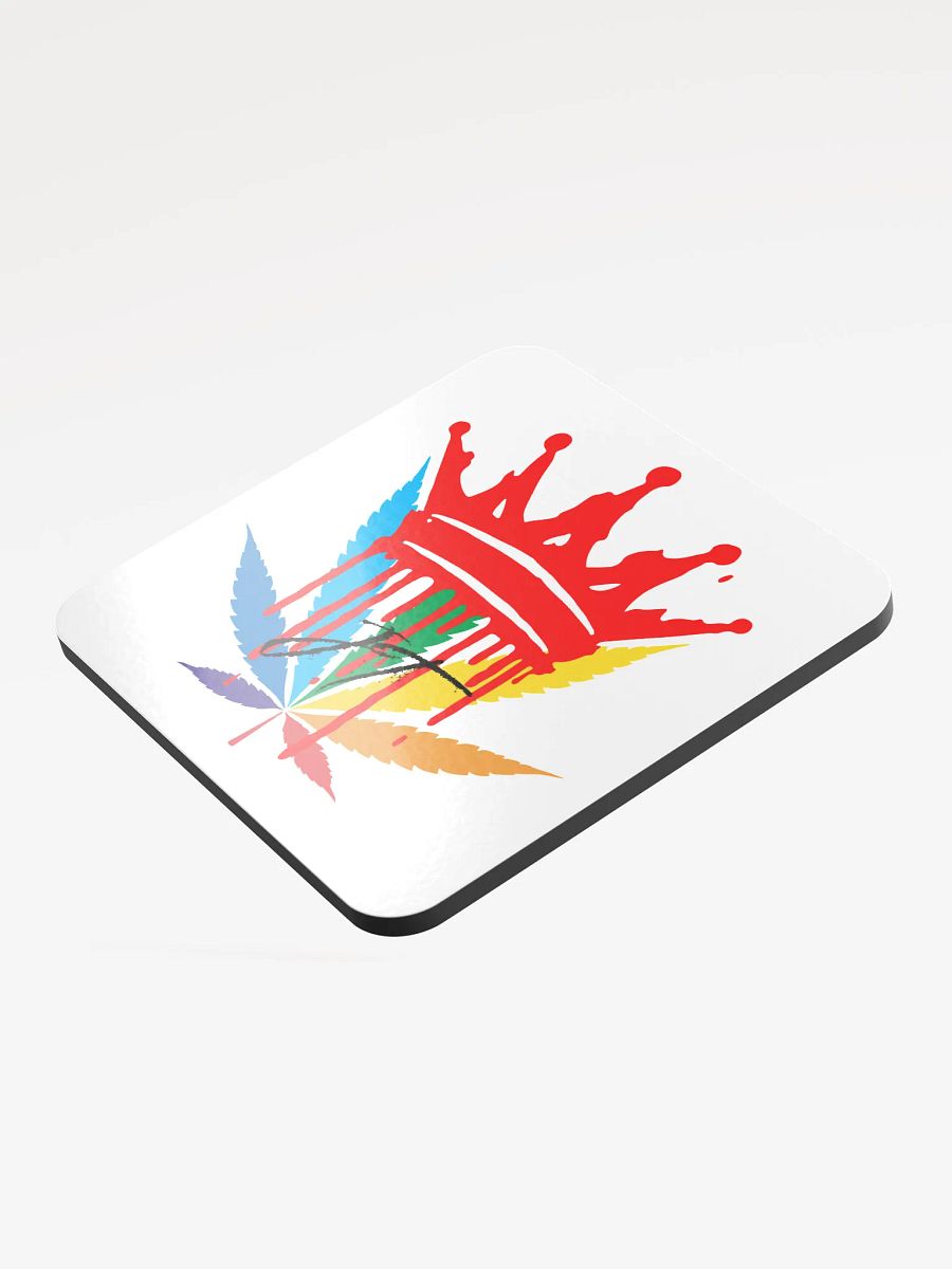 CannaQueen Glossed Cork Coaster product image (3)
