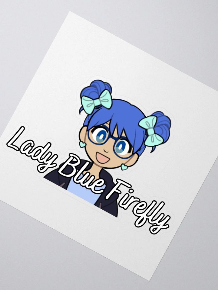 LadyBlueFirefly PNG Happy Sticker product image (2)