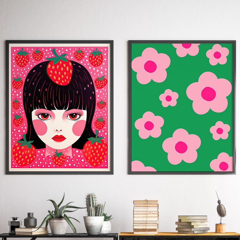 Funky Gallery Wall Set of 12 Colorful DIGITAL Prints product image (9)