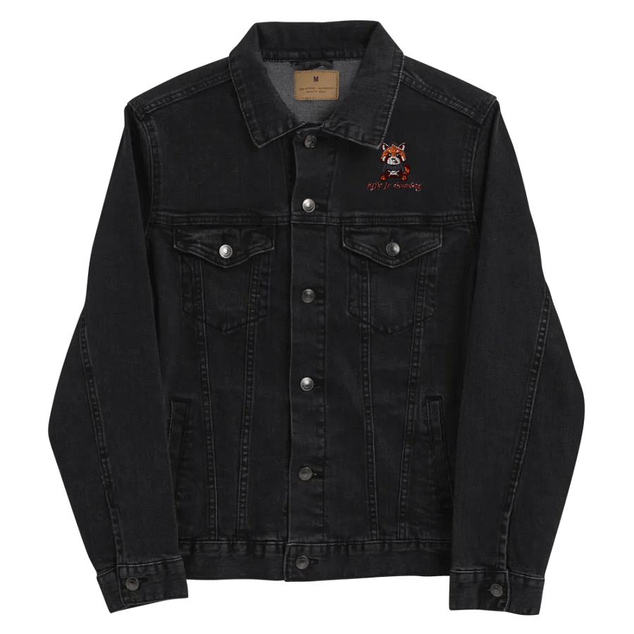 Jiffy Red Panda Denim Jacket product image (8)