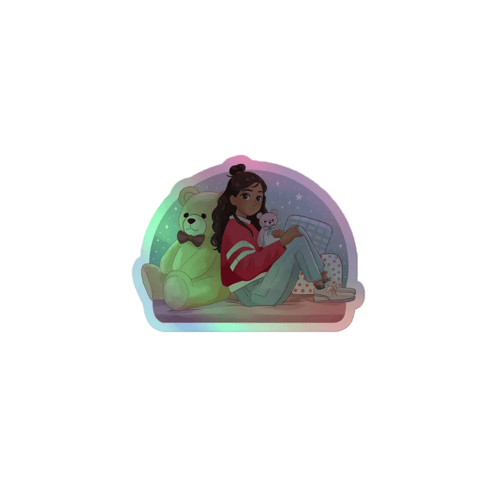 Whimsical Dreams Holographic Sticker product image (2)