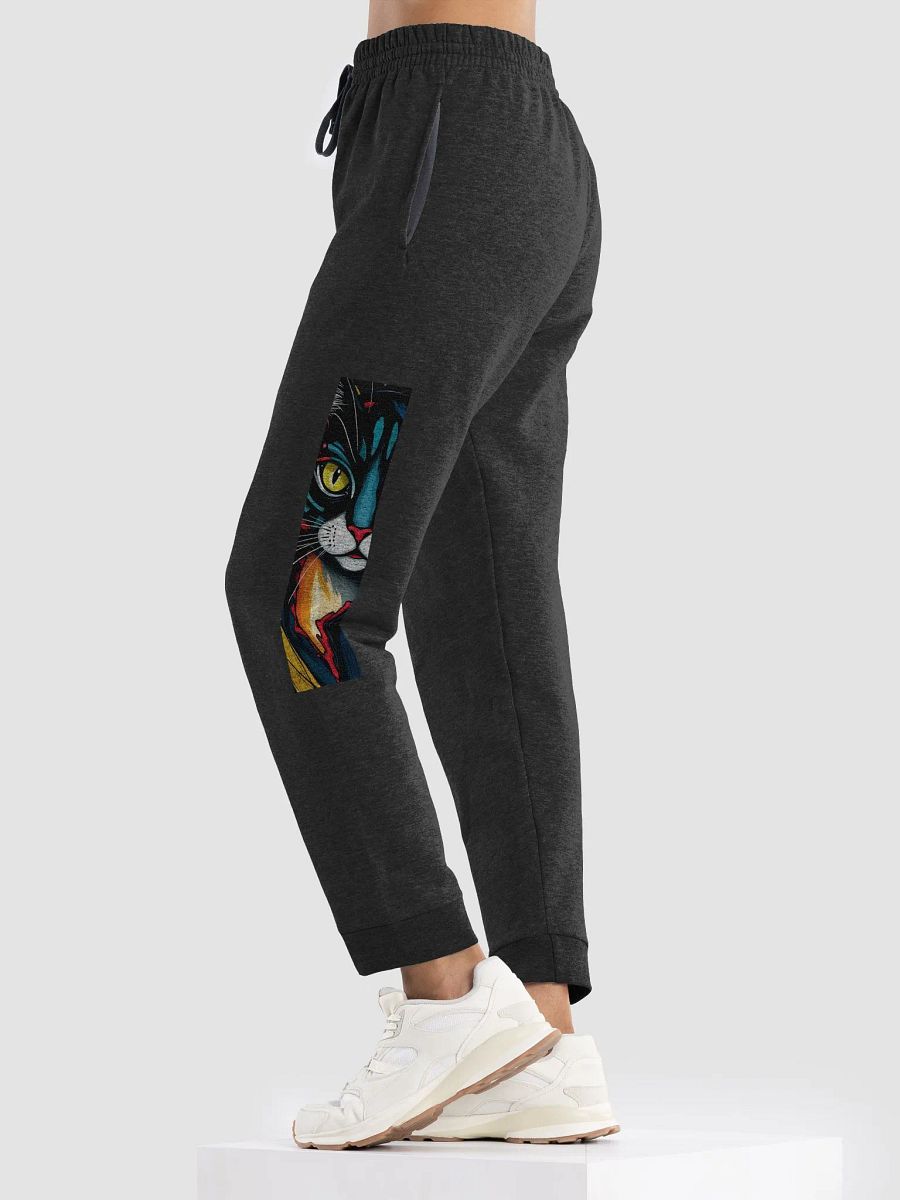 Vibrant Cat Illustration Unisex Joggers product image (3)