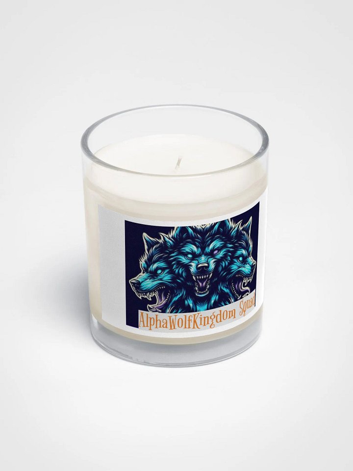 AlphaWolfKingdom Three-Headed Wolf Soy Wax Candle product image (2)