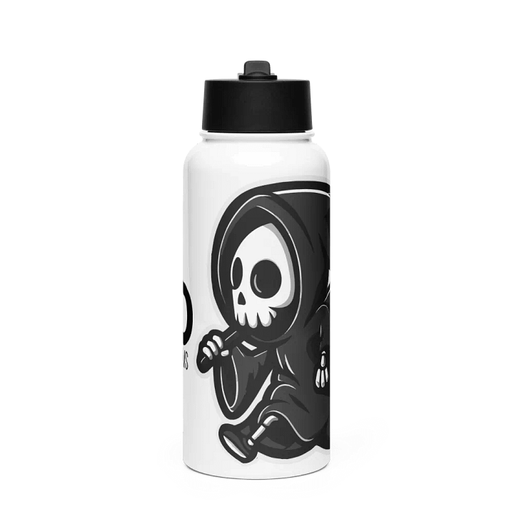 Grim Reaper Stainless Steel Water Bottle product image (2)