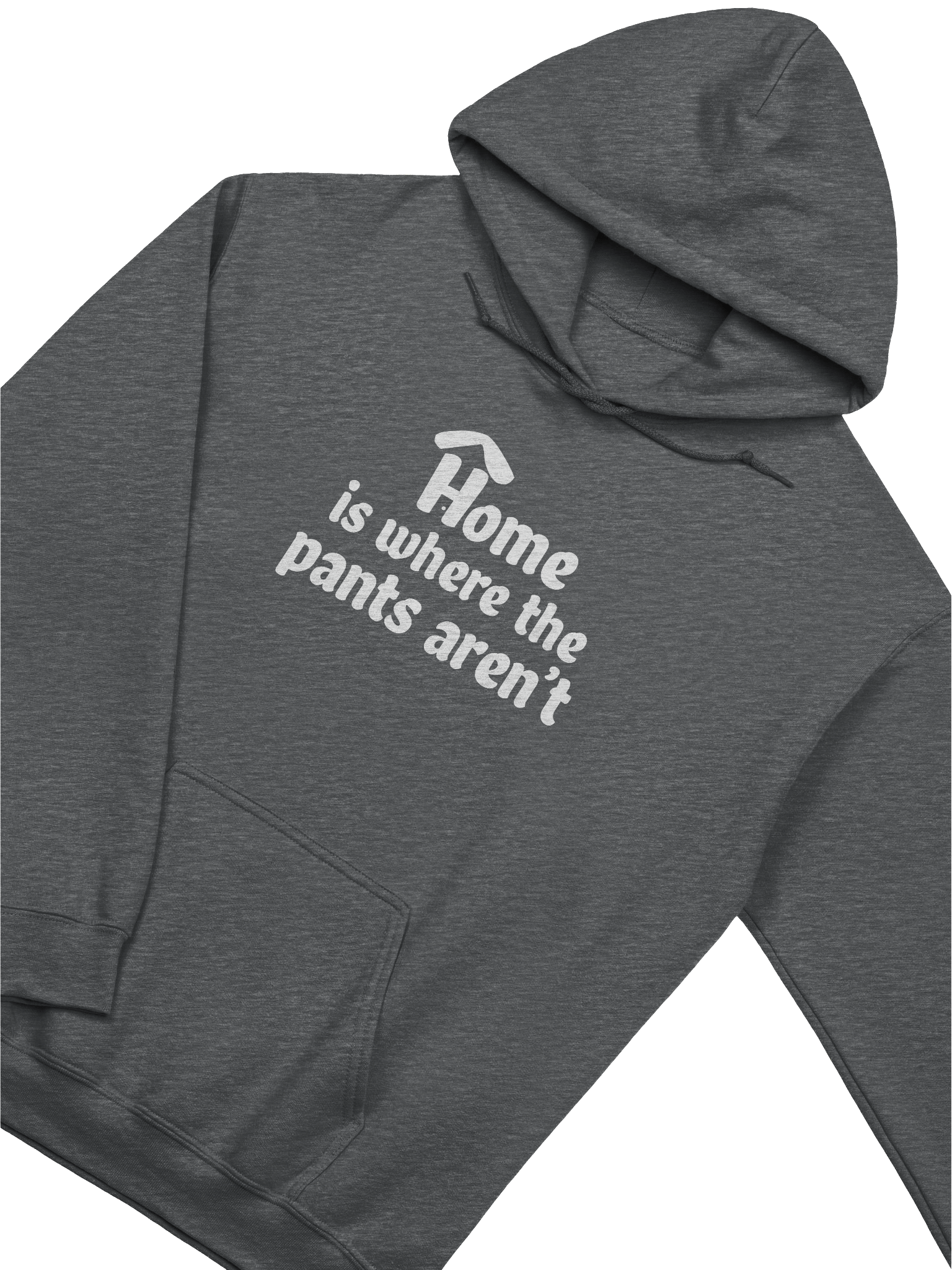 Copy of Home is Where the Pants Aren't Dark Hoodie product image (9)