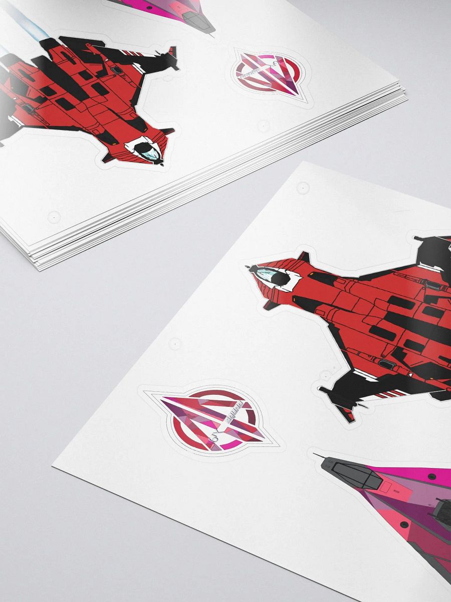 Custom Light Fighter Sticker Pack product image (5)