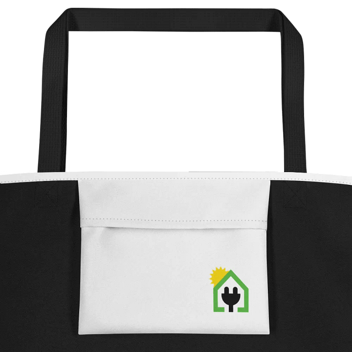 Plug It In Solar High-Quality Large Tote Bag w/ Pocket product image (2)