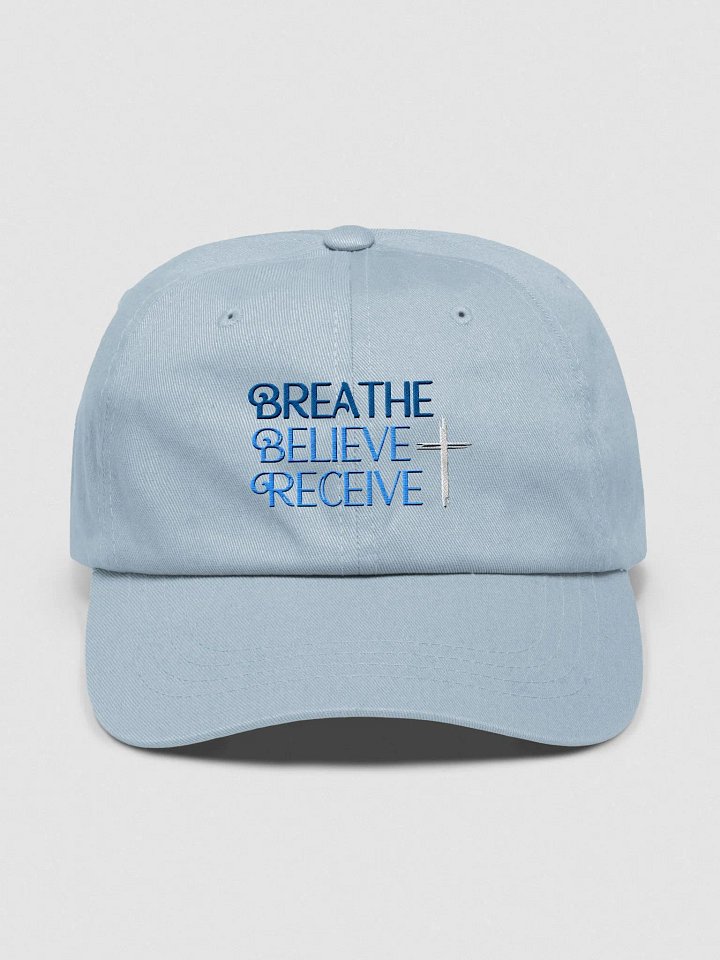 Breathe Believe Receive Yupoong Classic Dad Hat, Inspirational Motivational, Self-Affirmation, Positive Vibes, Gift Idea product image (33)
