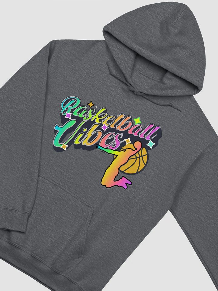 Basketball Vibes Rainbow Vibrant Hoodie product image (2)