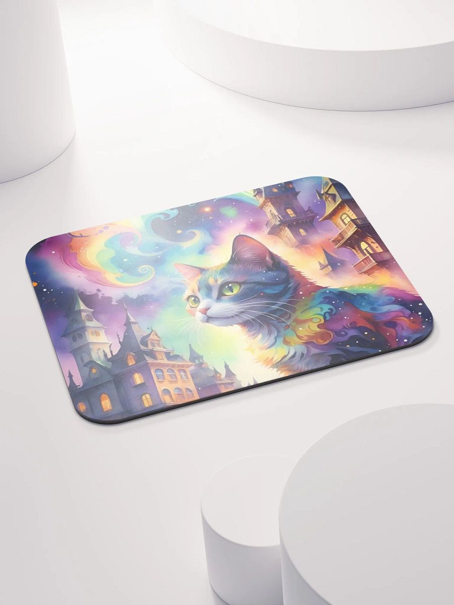 Rainbow Castle Cat Mouse Pad product image (5)