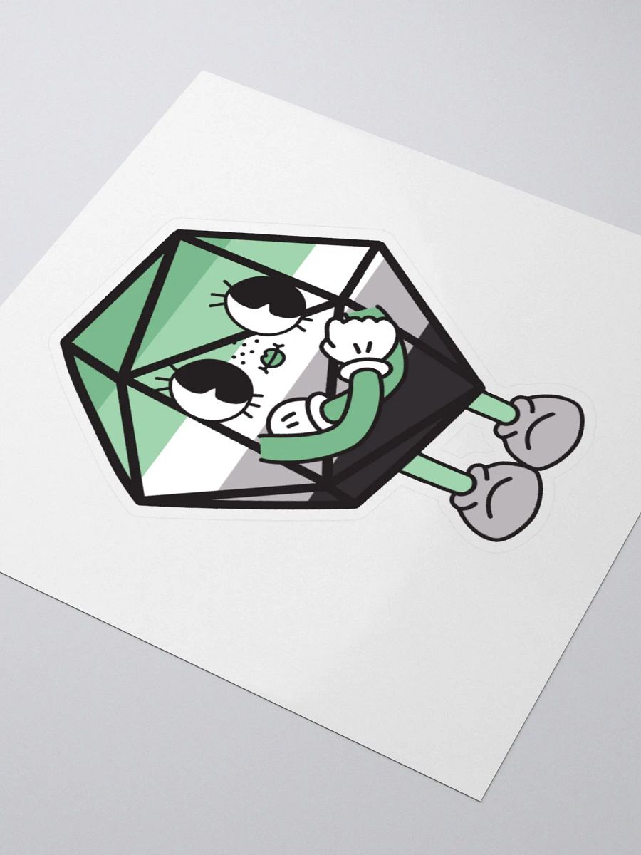 Aromantic Pride Sticker product image (3)
