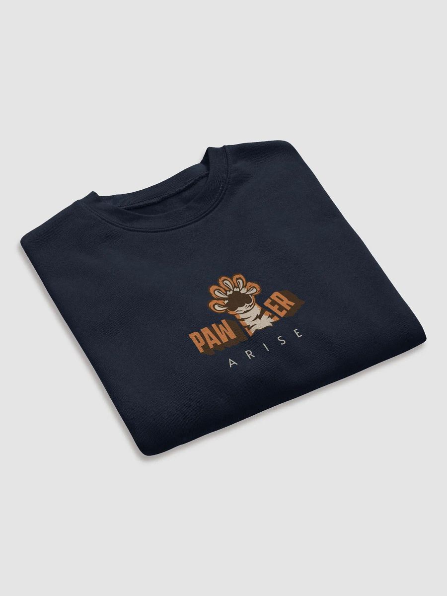 Paw - er Arise Animal Trendy Crop Sweatshirt product image (5)