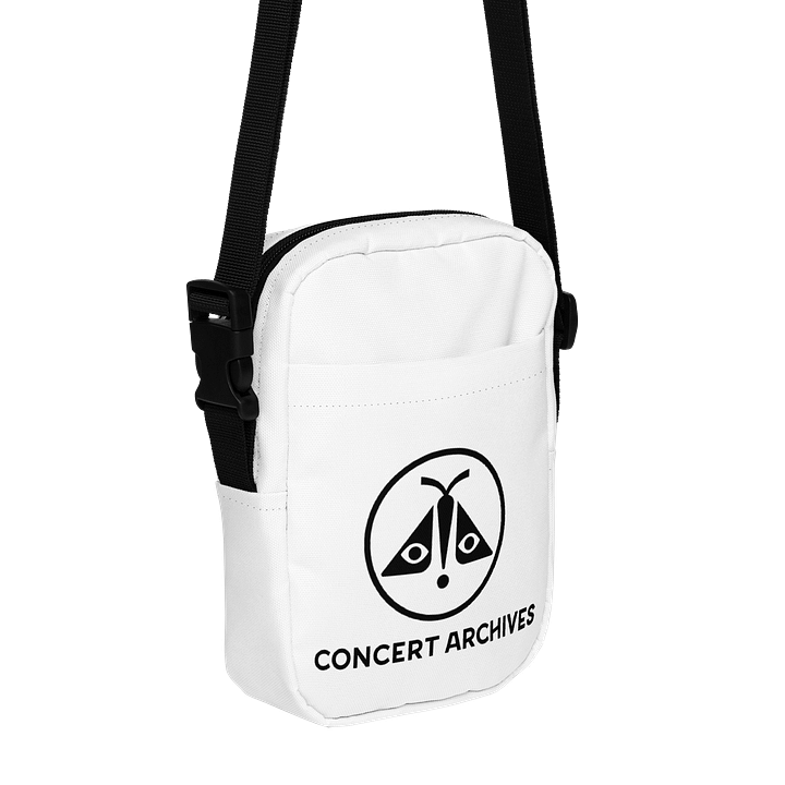 Concert Archives Logo Crossbody Bag (White) product image (1)
