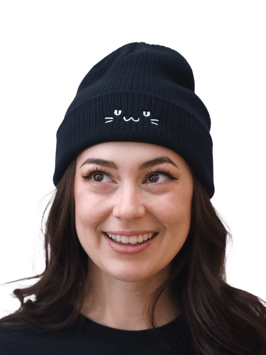 Supurrvisor Face Embroidered Beanie product image (1)