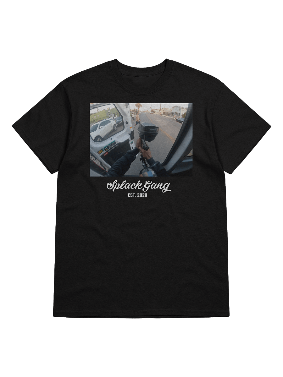 SPLACK GANG GRAPHIC SHIRT - BLACK product image (1)